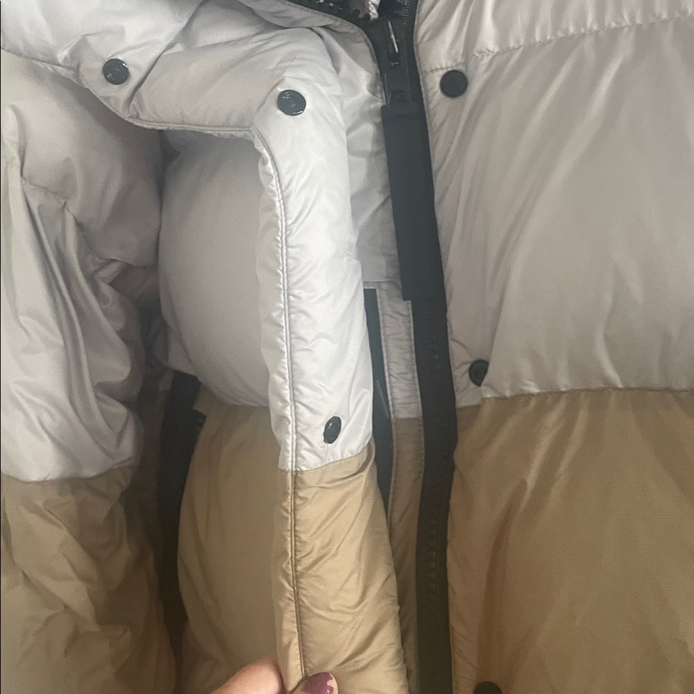 Canada Goose Arctic Program Jacket - Light Gray / Sandstone - Picture 4 of 11